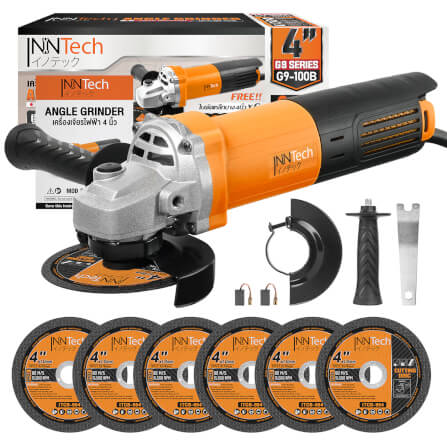 เครื่องเจียร InnTech รุ่น G9-100B 4 นิ้ว 1,250 วัตต์_7